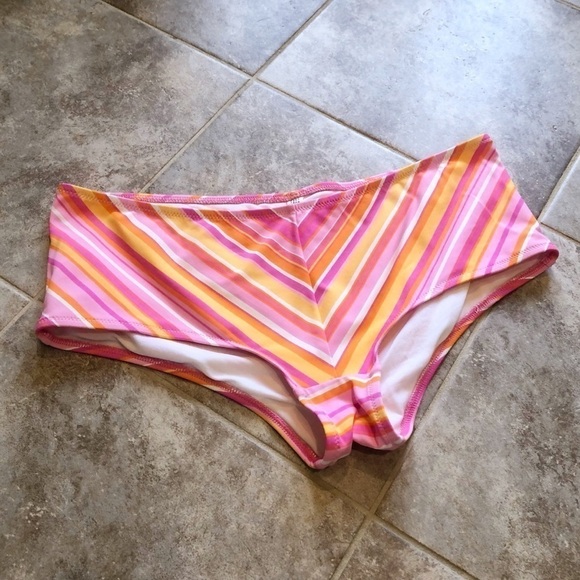 Banana Republic striped hipster cheeky bikini swim bot… - Picture 3 of 9